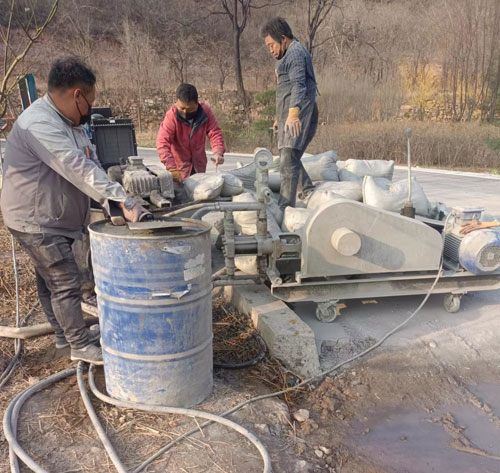 惠安路面下沉注浆